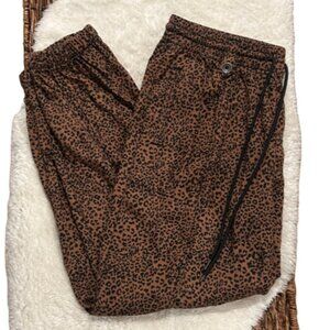 Knox Rose Cheetah Print Women's Joggers Size Medium